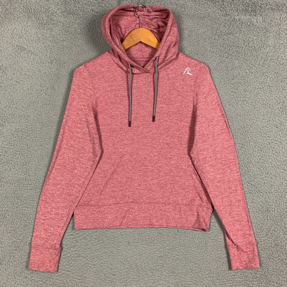 Rhoback Hesi Hoodie Women's Small Red Card Performance VSoft Stretch Activewear